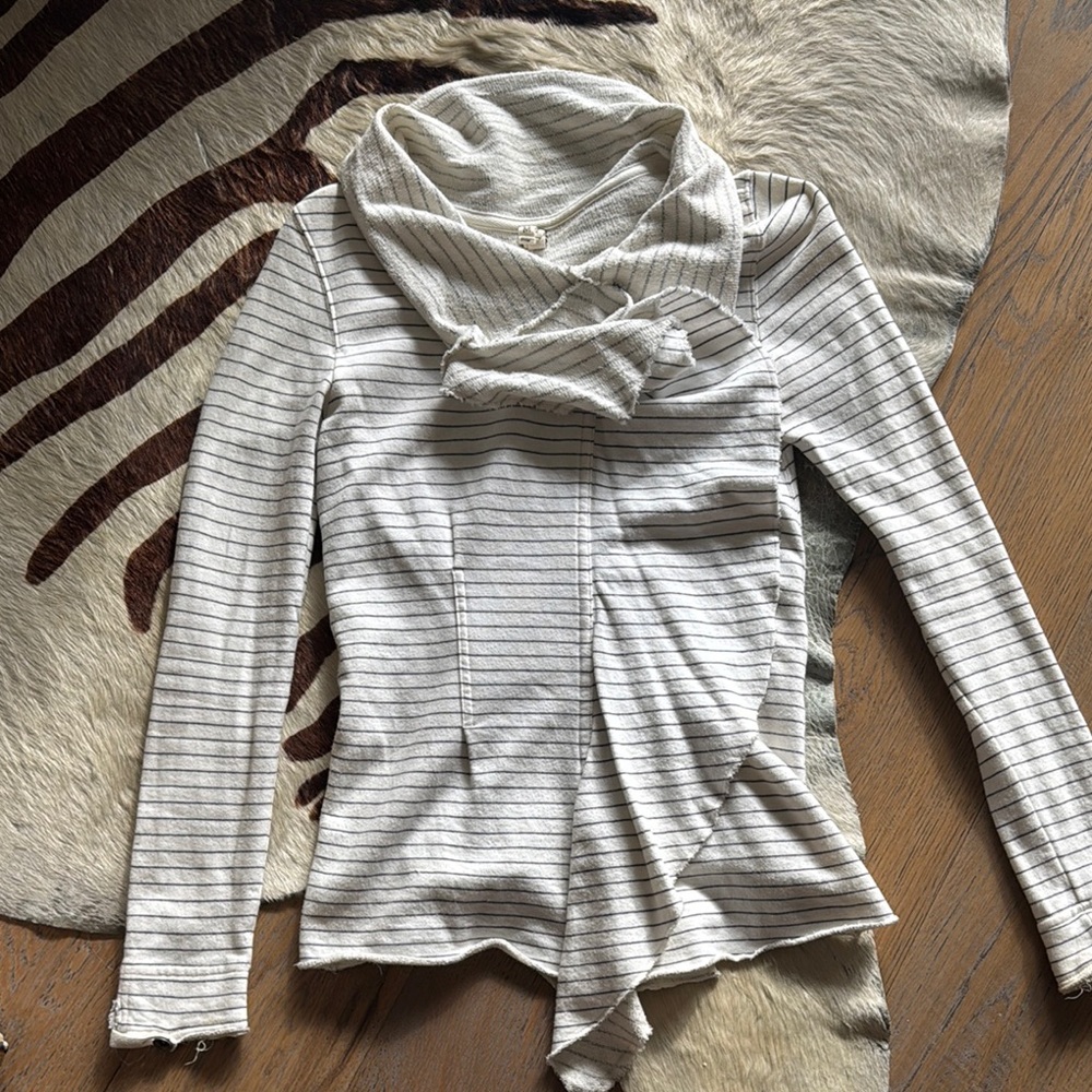 Free People Striped Jacket